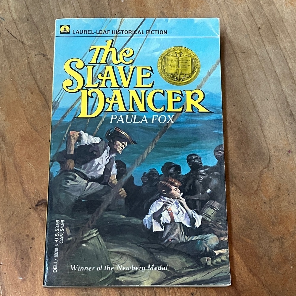 Vintage 70’s historical fiction The Slave Dancer by Paula Fox -  paperback Book